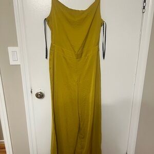 Missguided Mustard Jumpsuit